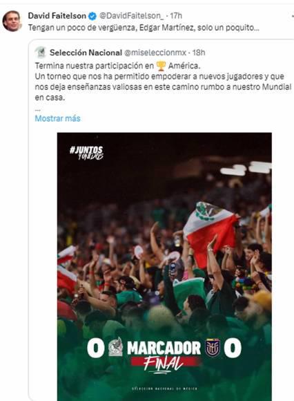 David Faitelson se pelea con compañera de TUDN por culpa de la selección de México: “Son una porquería y una basura”