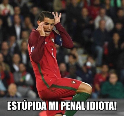 MEMES: Así se burlan de Cristiano Ronaldo tras el penal fallado ante Austria en la Eurocopa
