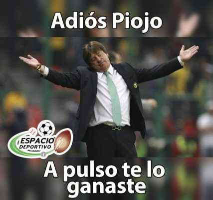 Con memes se burlan de la salida del Piojo Herrera