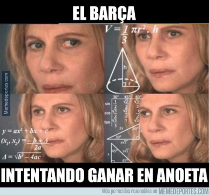 ¡Imperdibles! Tremendos memes del empate del Barcelona en Anoeta