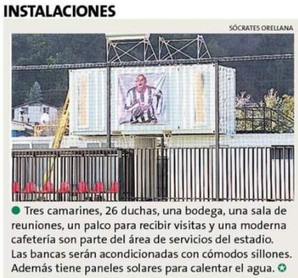 ¡De su bolsillo! 'Chupete' Suazo construyó un estadio para la comunidad de San Antonio