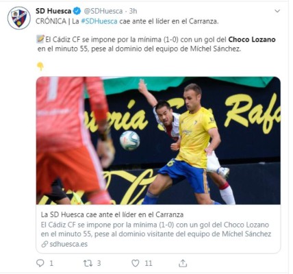 ¡Alaban a Choco! Lo que dicen los medios españoles sobre el hondureño Antony Lozano