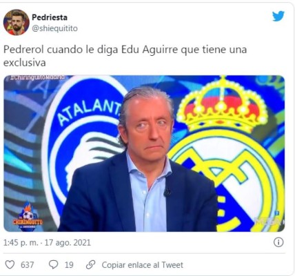 Cristiano Ronaldo anunció que no volverá al Real Madrid y los memes destrozan a Edu Aguirre