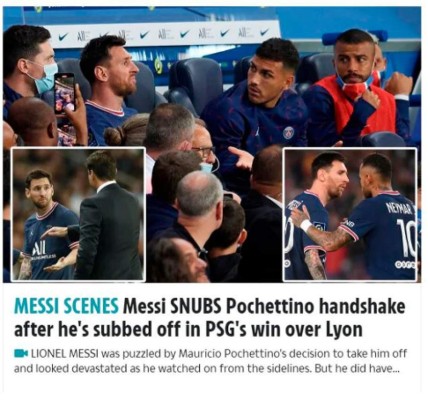 En Francia son crueles con Messi: lo bautizan de 'intermitente' y critican su rendimiento; no se olvidan del gesto a Pochettino&nbsp;&nbsp;