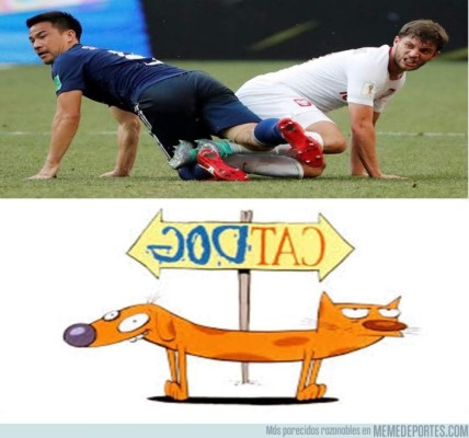 Memes atacan a Japón y Lewandowski en Mundial de Rusia 2018