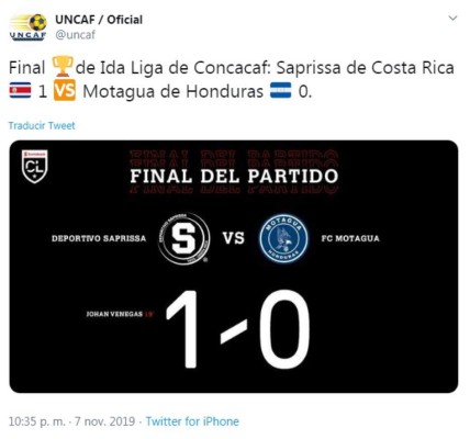 ¡Escépticos! Lo que dicen los medios ticos tras la victoria de Saprissa ante Motagua