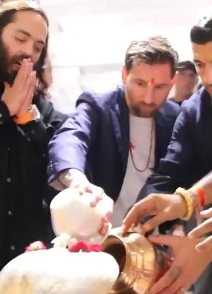 Messi en la India: caos por su visita, un lujoso regalo y todo lo que vivió antes de volver a Argentina