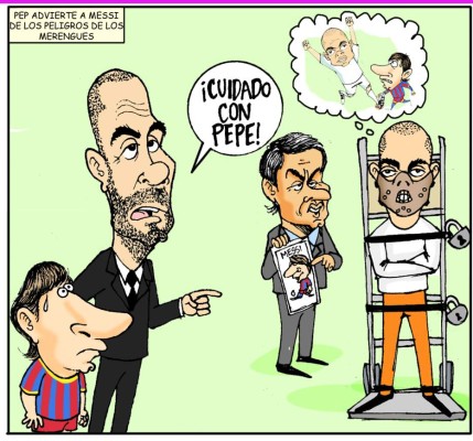 Recuerda y revive las caricaturas del clasico Real Madrid vs Barcelona.