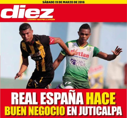 Las portadas digitales de DIEZ para hoy sábado 19 de marzo