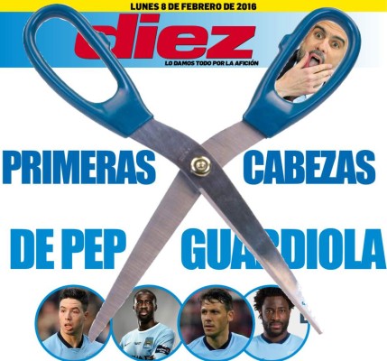 Las portadas digitales de DIEZ de este lunes 8 de febrero del 2016
