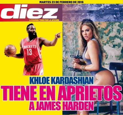 Portadas digitales de DIEZ de este martes 23 de febrero del 2016