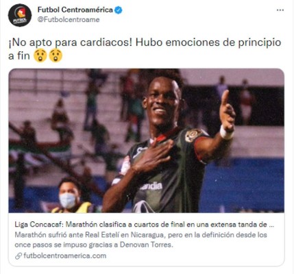 Lo que dice la prensa luego del sufrido pase de Marathón en penales y la enorme noche de Denovan Torres: 'El monstruo se hizo respetar'