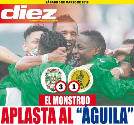 Las portadas digitales de DIEZ para hoy sábado 5 de marzo