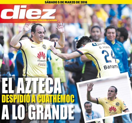 Las portadas digitales de DIEZ para hoy sábado 5 de marzo