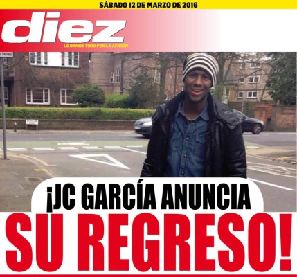 Las portadas digitales de DIEZ para hoy sábado 12 de marzo