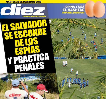 Portadas digitales de DIEZ de este martes 22 de marzo
