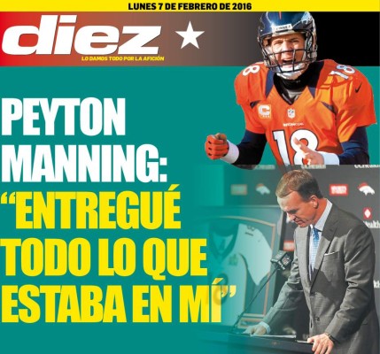 Las portadas digitales de DIEZ para hoy lunes 7 de marzo