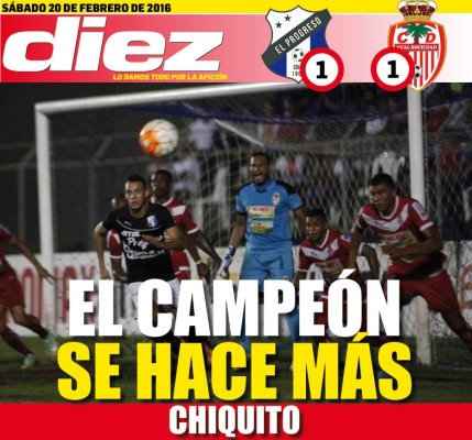 Las portadas digitales de DIEZ para hoy sábado 20 de febrero