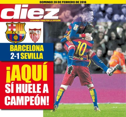 Las portadas digitales de este domingo 28 de febrero de 2016
