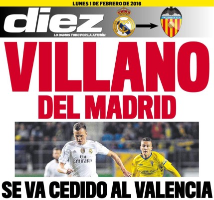 Las portadas digitales de DIEZ para hoy lunes 1 de febrero