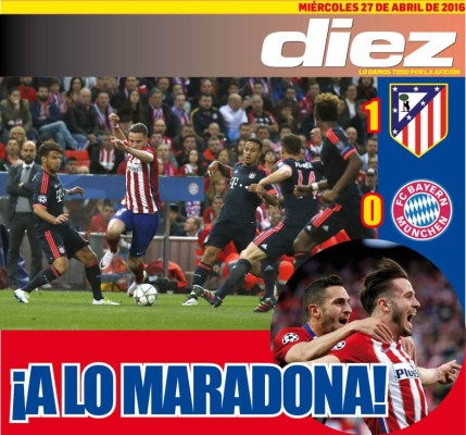 Portadas digitales: Esto es los más destacado en el fútbol en este miércoles