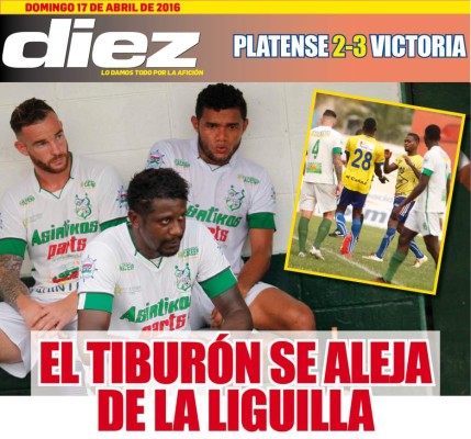 Las portadas digitales de DIEZ para hoy domingo 17 de abril