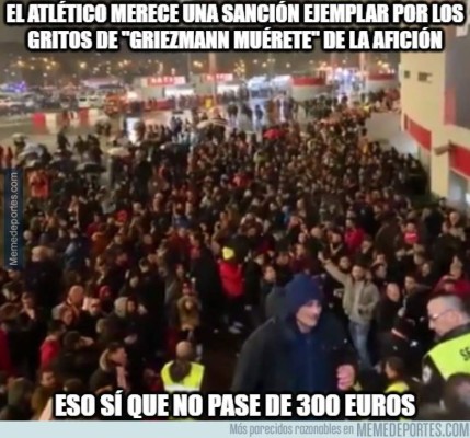 Griezmann y Barcelona, víctimas favoritas de los memes a pesar de la victoria sobre el Atlético