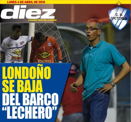 Las portadas digitales de DIEZ de este lunes 4 de abril de 2016