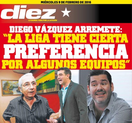 Portadas digitales de DIEZ de este miércoles 9 de marzo