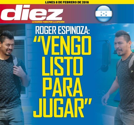 Las portadas digitales de DIEZ de este lunes 8 de febrero del 2016