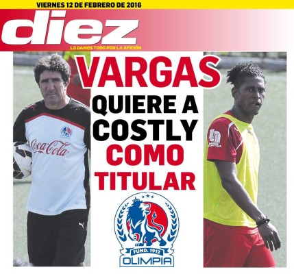 Joel Campbell, Jorge Luis Pinto y los Atletas del Reino destacan en portadas digitales