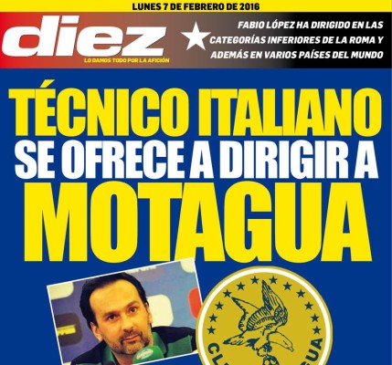 Las portadas digitales de DIEZ para hoy lunes 7 de marzo