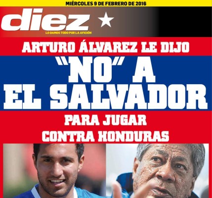 Portadas digitales de DIEZ de este miércoles 9 de marzo