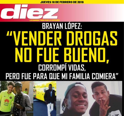 Las portadas digitales de DIEZ para hoy jueves 18 de febrero