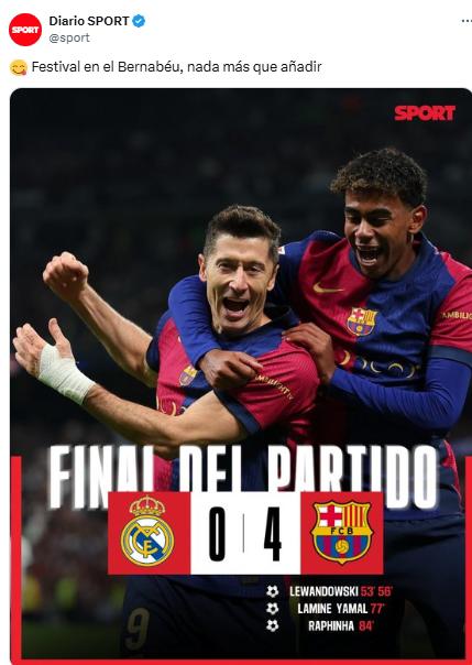 Prensa reacciona por la paliza del Barcelona ante Real Madrid: “Ridículo histórico de Mbappé; por esto somos los mejores del mundo”