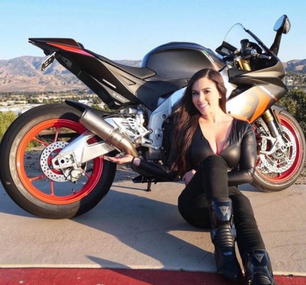 Conmoción: El triste final de Annette Carrion, la motociclista más bella del mundo