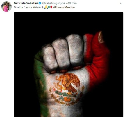 ¡Ojo! Famosos, deportistas e incluso Donald Trump envían sus mensajes de solidaridad a México