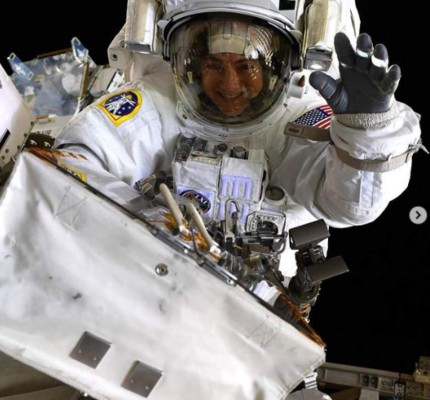 Coronavirus: La linda astronauta que encontrará un planeta transformado cuando vuelva a la Tierra