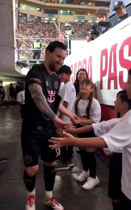 Así fue la fiesta que se vivió en Perú por Messi y el Inter Miami; ¿Cuánto tiempo jugó? El guardaespalda de Leo fue viral