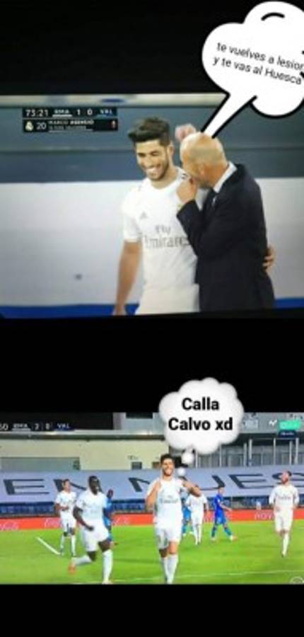 Asensio, el VAR y los divertidos memes de la goleada del Real Madrid ante el Valencia
