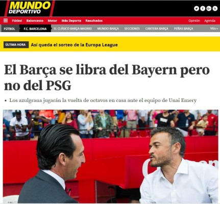 Prensa sobre la Champions: Hueso duro para el Barça, perla para Madrid