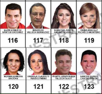Especial elecciones Honduras 2017: Los candidatos a diputados por Francisco Morazán
