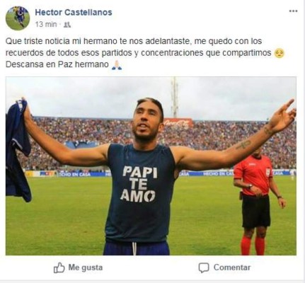 Fútbol hondureño se solidariza en redes tras fallecimiento de Santiago Vergara