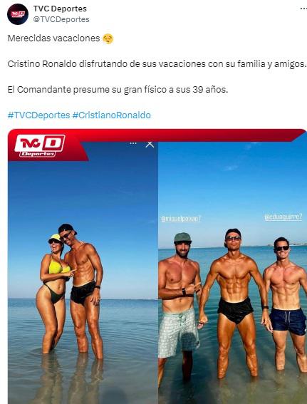 Las lujosas vacaciones de Cristiano Ronaldo con Georgina Rodríguez y todos hablan de los mismo: “Sigue disfrutando...”