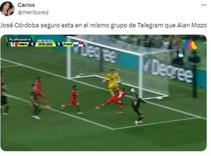 Volvió a decepcionar y los memes hacen pedazos a Panamá; así tratan a José Córdoba tras su grosero error