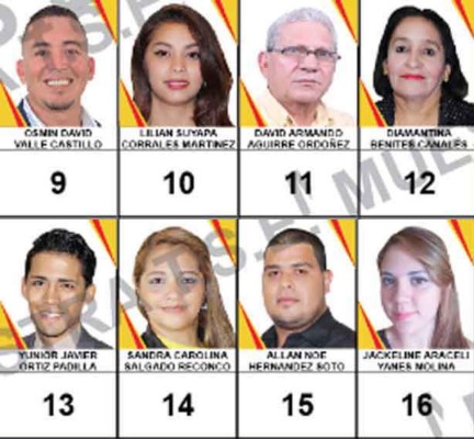 Especial elecciones Honduras 2017: Los candidatos a diputados por Francisco Morazán