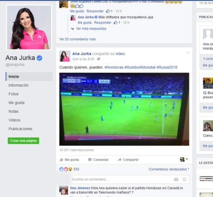 Jugadores, periodistas y medios importantes hablan sobre Honduras