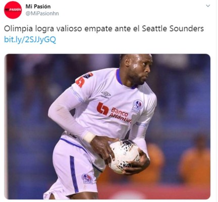 Lo que dice la prensa nacional e internacional del valioso empate de Olimpia ante Seattle en Concachampions