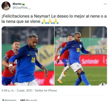 Vuelven a acusar a Neymar de estar gordo en el juego de Brasil y los memes lo despedazan