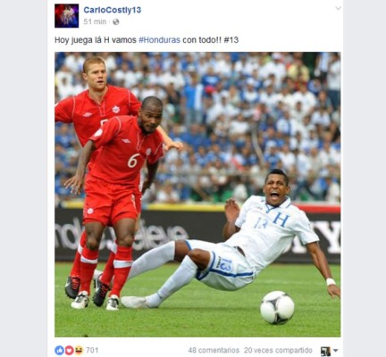 Jugadores, periodistas y medios importantes hablan sobre Honduras